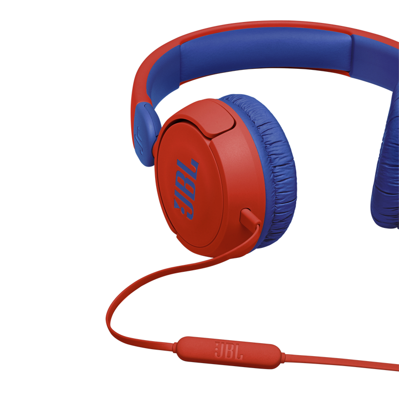 JBL Jr310 - Red - Kids on-ear Headphones - Detailshot 2 image number null
